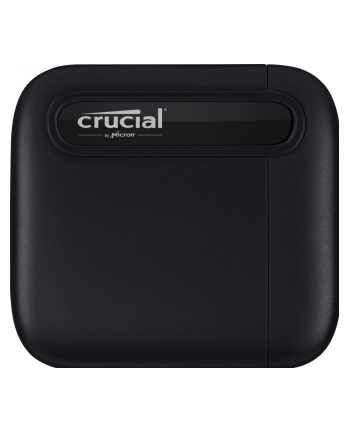 Crucial X6 Portable SSD 2 TB, External SSD (black, USB-C 3.2 (10 Gbit / s))