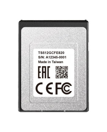Transcend CFExpress 820 512 GB, memory card