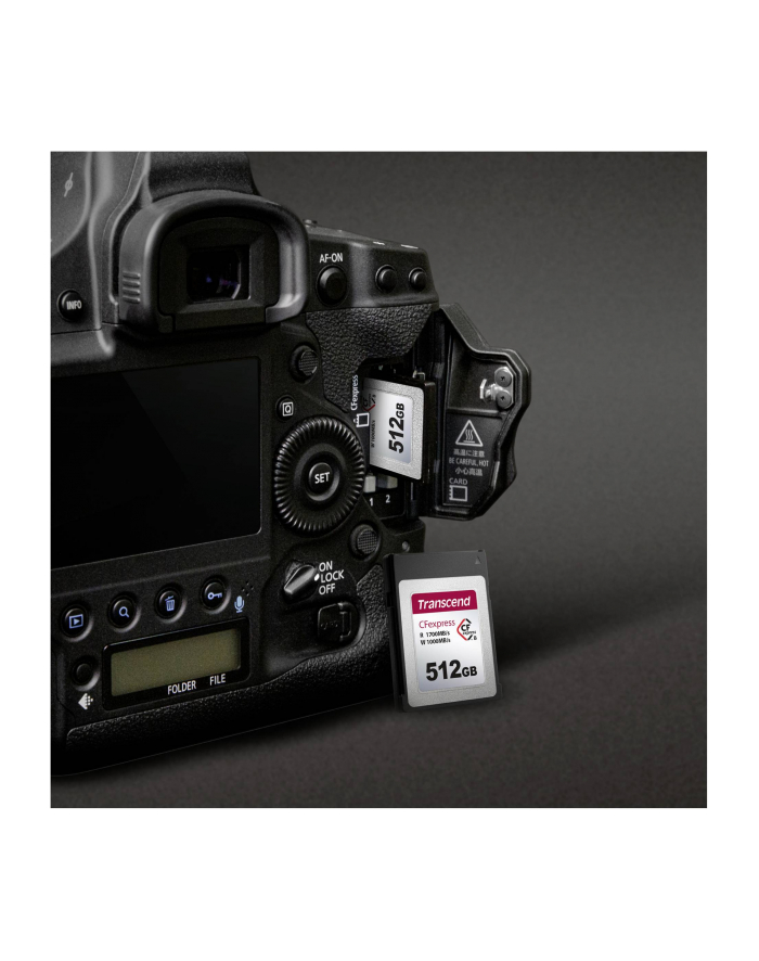 Transcend CFExpress 820 512 GB, memory card główny