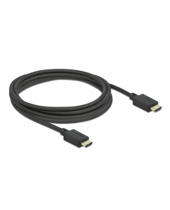 DeLOCK High Speed HDMI cable 48 Gbps 8K 60Hz (black, 2.5 meters)