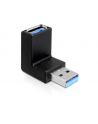 Delock USB 3.0 Adapter wtyczka-gniazdo 90 stopni kątowy - nr 1