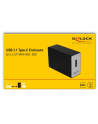 DeLOCK 42607 storage drive enclosure HDD/SSD enclosure Black, Grey 2.5'', Drive cases - nr 7