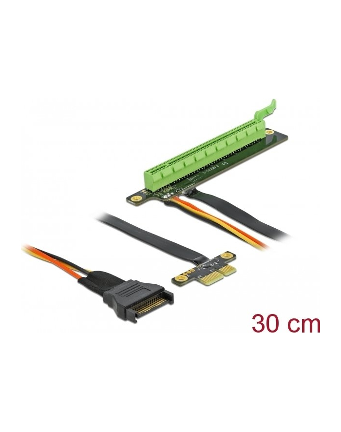 DeLOCK Riser Card PCIe x1> x16 with flexible cable 30cm główny