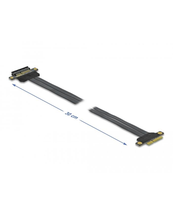 DeLOCK Riser Card PCIe x4> x4 with flexible cable 30cm