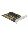 DeLOCK PCIe 16x card> 4x internal NVMe M.2, controller - nr 3