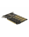 DeLOCK PCIe 16x card> 4x internal NVMe M.2, controller - nr 4