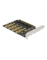 DeLOCK PCIe 16x card> 4x internal NVMe M.2, controller - nr 7