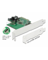 DeLOCK PCIe card> 1x internal USB 3.2 Gen 2 Key A 20 pin, interface card - nr 14