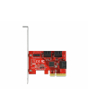 DeLOCK PCIe 6P SATA PCIe x4 card - LP, controller - nr 2
