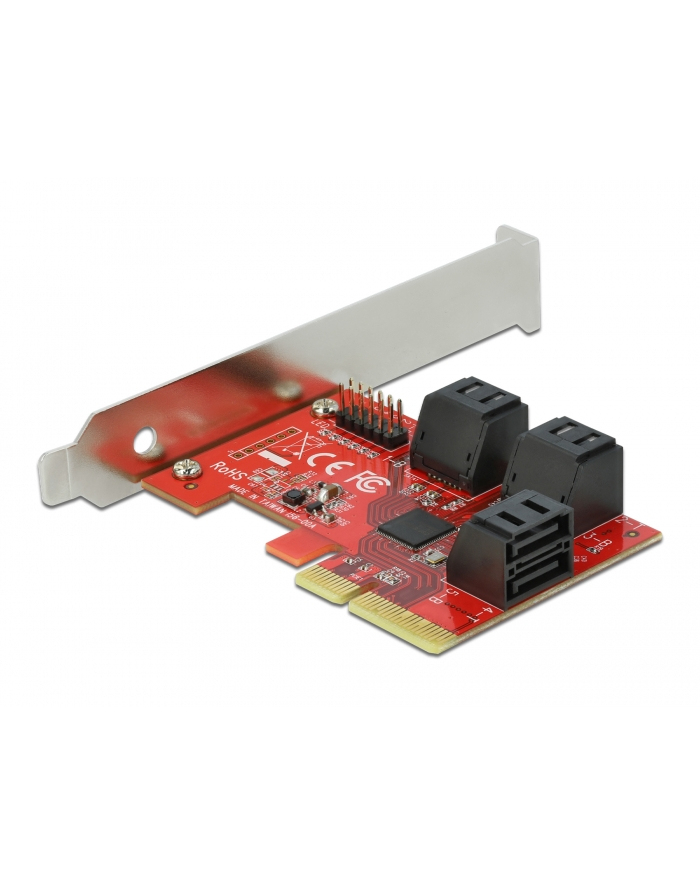 DeLOCK PCIe 6P SATA PCIe x4 card - LP, controller główny