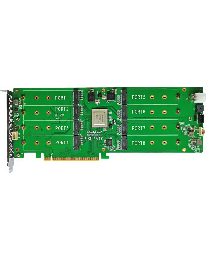 HighPoint SSD7540 PCIe Gen4 8x M.2 NVMe, controller główny