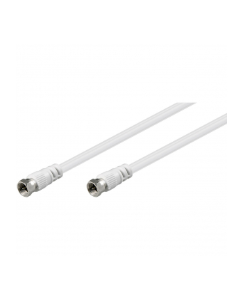 goobay - kabel satelitarny LNB - biały - 1.5m