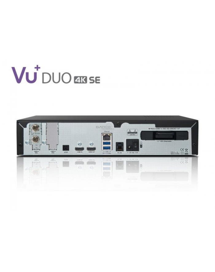 vu+ VU + Duo 4K SE, satellite receiver główny