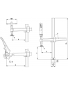 BESSEY clamping element TWV28 300/175 lever - for welding tables variable projection - nr 10