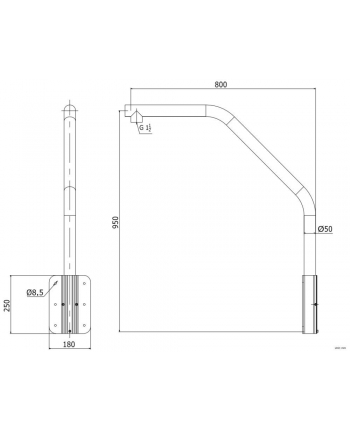 hikvision DS-1660ZJ Adapter do kamer