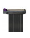 Cooler Master PCIe 3.0 Riser Cable x16 Ver.2 200mm (black, 20cm) - nr 22