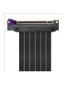 Cooler Master PCIe 3.0 Riser Cable x16 Ver.2 200mm (black, 20cm) - nr 9