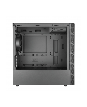 Cooler Master MasterBox MB400L TG, tower case (black, tempered glass, version with optical drive bay)