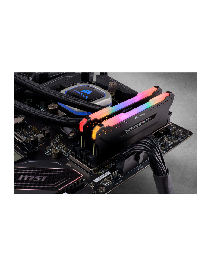 Corsair DDR4 - 16 GB -4000 - CL - 18 - Dual Kit, RAM (black, CMW16GX4M2Z4000C18, Vengeance RGB PRO) główny