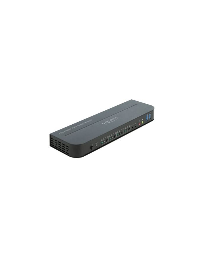 DeLOCK HDMI KVM Switch 4K 60 Hz with USB 3.0 and audio, KVM switch główny