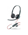 Plantronics Blackwire 3225 duo, headset (black, jack, USB-A) - nr 1