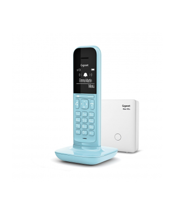 Gigaset CL390A, analog phone (light blue)