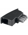 goobay TAE Adapter wtyczka N > RJ11 czarny - (6P4C) - nr 6