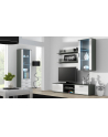 cama meble Witryna SOHO S1 szary/ biały połysk - nr 12