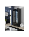 cama meble Witryna SOHO S6 2D2S czarny/ czarny połysk - nr 10