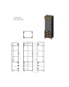 cama meble Witryna 1D SOUL 192/60/45 - nr 14