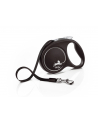 flexi Smycz NEW CLASSIC M taśma czarny -5m -do 25kg - nr 4