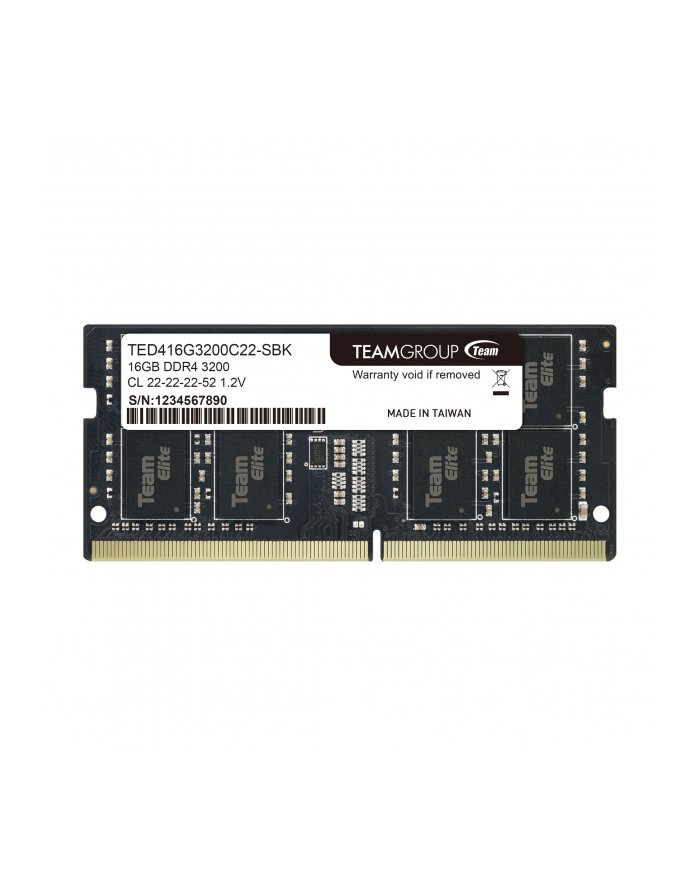 teamgroup Team Group TEAM ELITE DDR4 16GB 3200MHz SO-DIMM główny