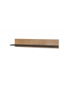 cama meble Półka 125cm (2szt) SOHO dąb lefkas + czarny - nr 13