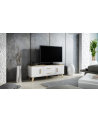 cama meble RTV LOTTA 140 2D2S biały+ dąb sonoma - nr 3