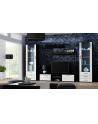 cama meble Szafka RTV SOHO 180 czarny/ biały połysk - nr 16