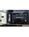 cama meble Szafka RTV SOHO 180 czarny/ czarny połysk - nr 3