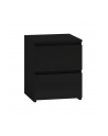 top e shop M2 MALWA STOLIK NOCNY 2 SZUFLADY CZARNY - nr 6