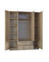 top e shop SZAFA ROMANA 160X205 SONOMA Z LUSTREM - nr 2