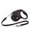 flexi Smycz NEW CLASSIC M linka -5m -do 20kg czarny - nr 2