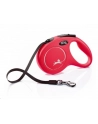 flexi Smycz NEW CLASSIC M taśma czerwony -5m -do 25kg - nr 10