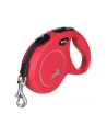 flexi Smycz NEW CLASSIC M taśma czerwony -5m -do 25kg - nr 2