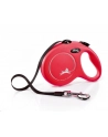 flexi Smycz NEW CLASSIC L taśma czerwony -5m -do 50kg - nr 10