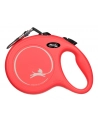 flexi Smycz NEW CLASSIC L taśma czerwony -5m -do 50kg - nr 1