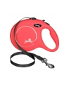 flexi Smycz NEW CLASSIC L taśma czerwony -5m -do 50kg - nr 2