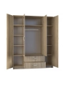 top e shop SZAFA ROMANA 160X205 SONOMA Z LUSTREM - nr 2