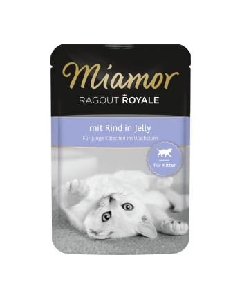 MIAMOR Ragout Royale Kitten wołowina saszetka 100g