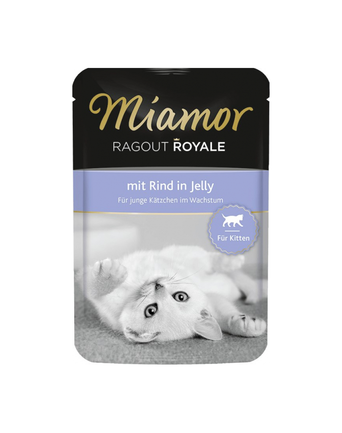 MIAMOR Ragout Royale Kitten wołowina saszetka 100g główny
