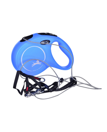 FLEXI Smycz automatyczna NEW CLASSIC linka M 8m niebieska