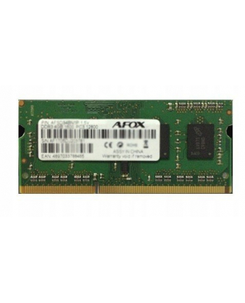 AFOX SO-DIMM DDR3 4G 1333MHZ MICRON CHIP LV 1 35V AFSD34AN1L