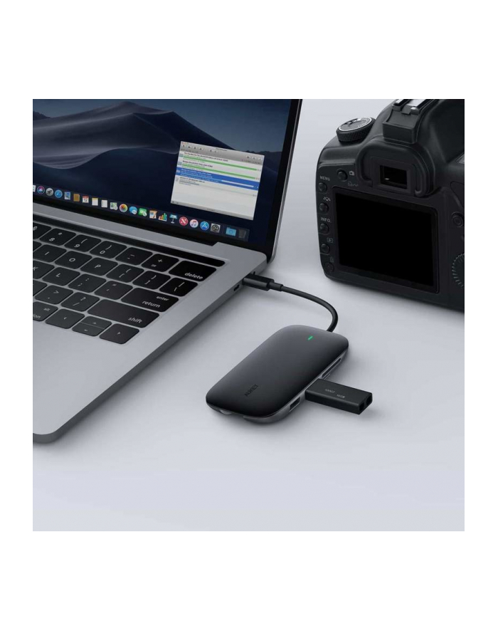 AUKEY HUB USB C CB-C71 8W1 RJ45 HDMI 4K PD 100W główny